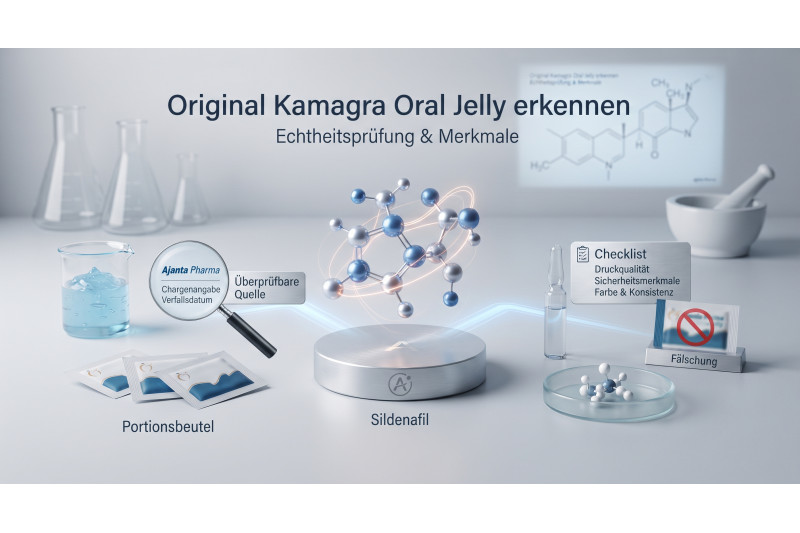 Original Kamagra Oral Jelly erkennen