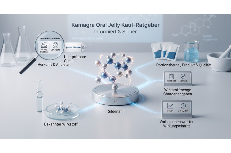 Kamagra Oral Jelly kaufen: Worauf sollte man achten?