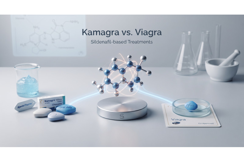 Kamagra vs. Viagra: Was ist der Unterschied?