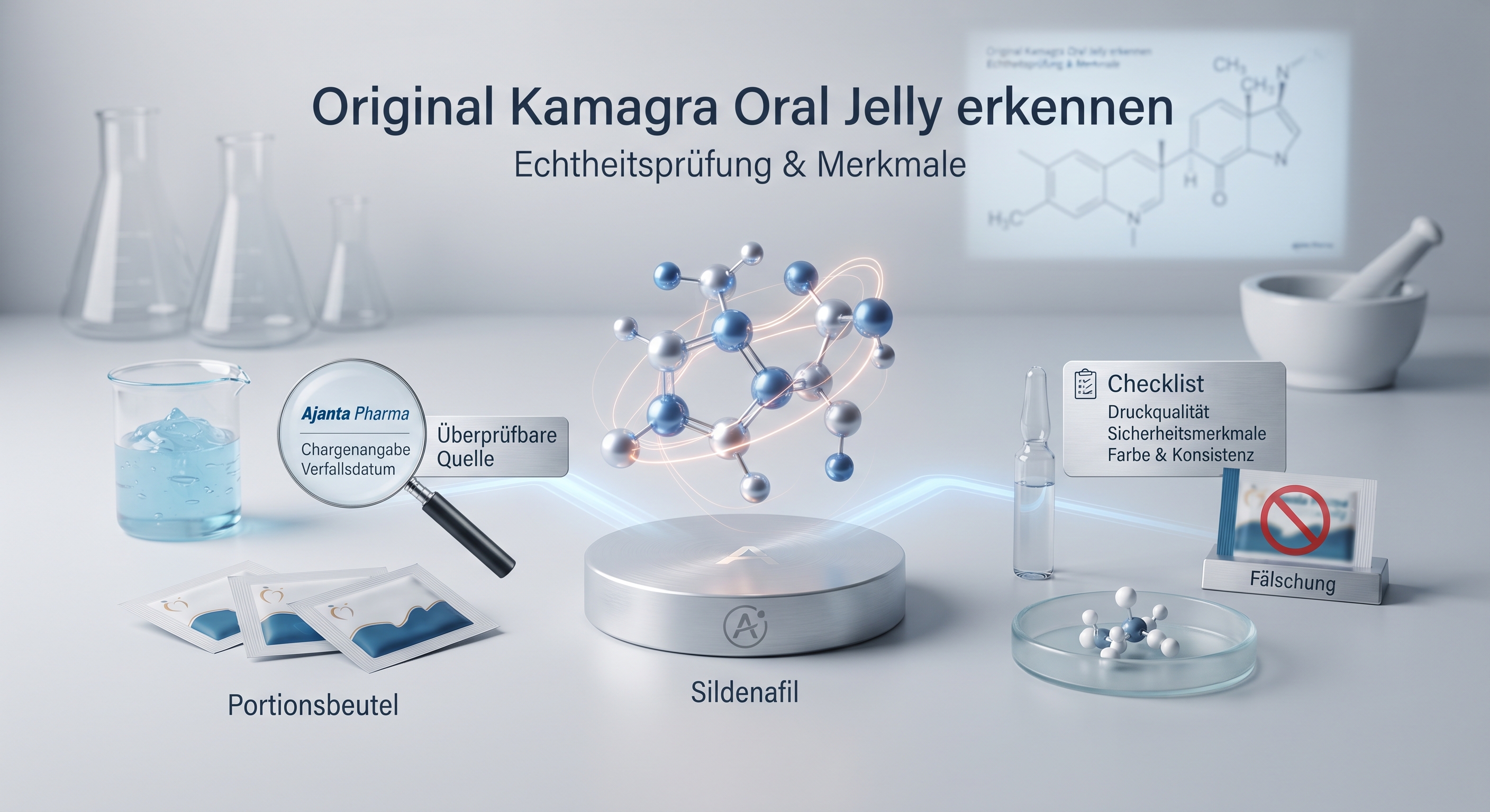 Original Kamagra Oral Jelly erkennen