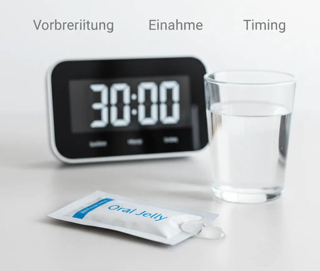 Kamagra Oral Jelly richtig einnehmen - Dosierung und Anwendung erklärt