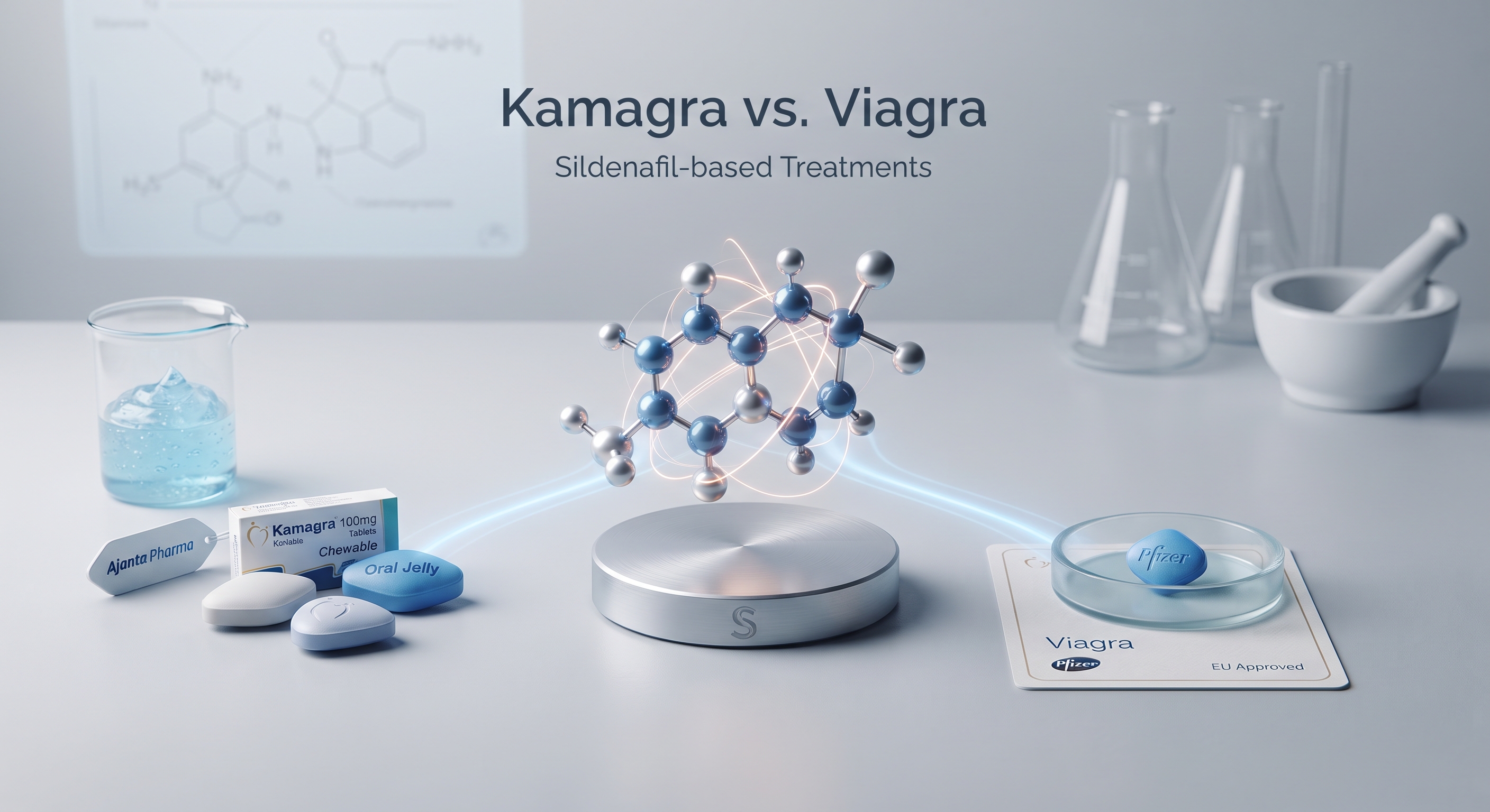 Kamagra vs. Viagra: Was ist der Unterschied?